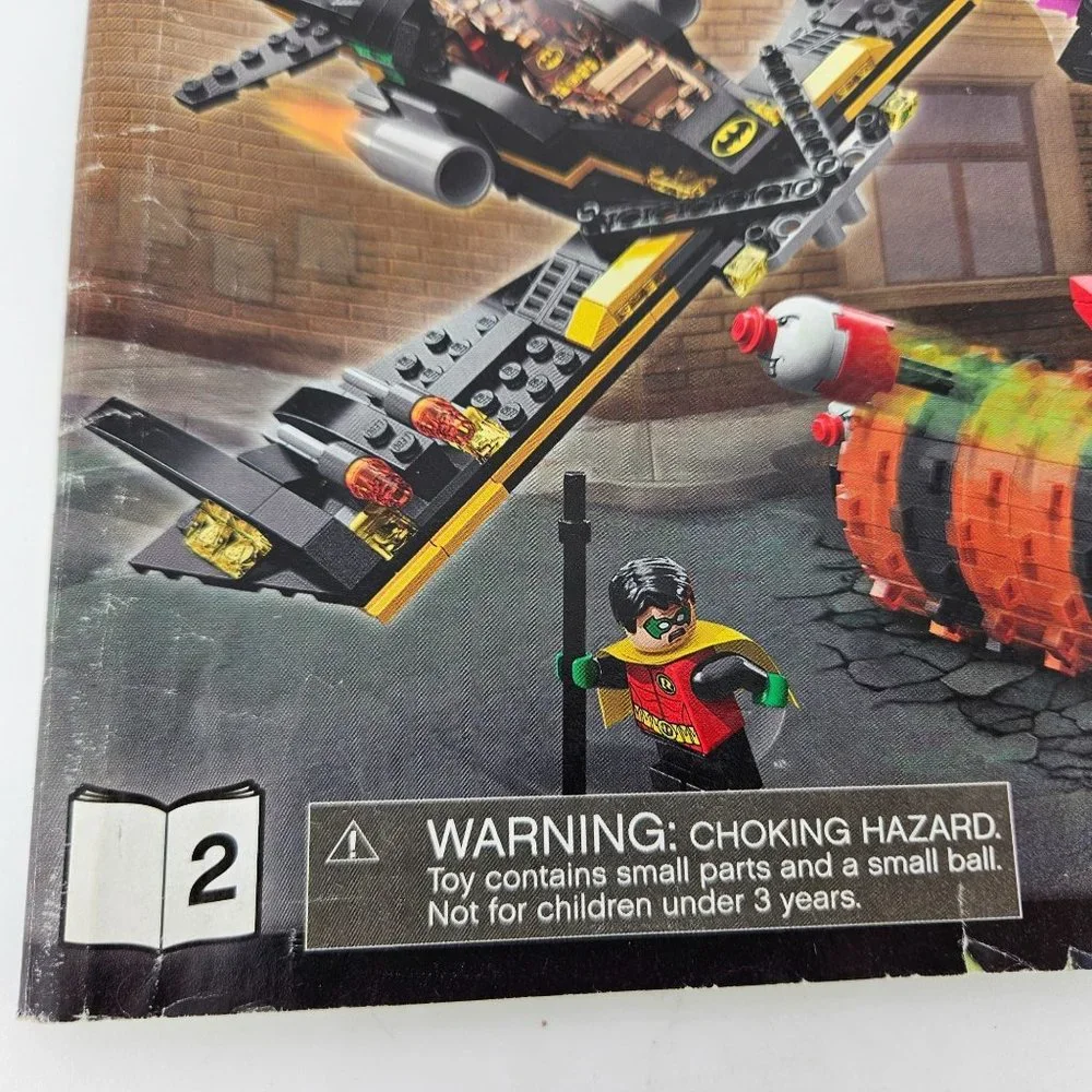 Lego Batman II DC Comics 76013-2 #2 Manual Instruction Booklet ONLY No Brick Fig